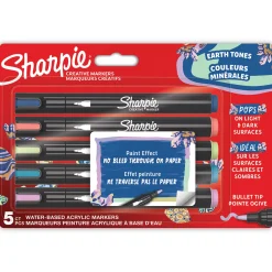 Creative Marker Bullet Tip 5-pack Earth Tones