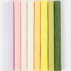 Crepepapper Pastell 8 ark