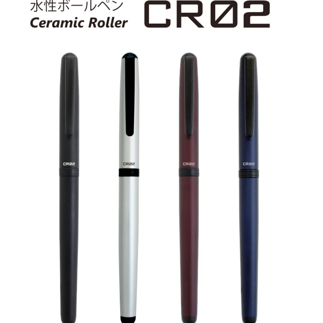 CR02 Gel Roller Blå