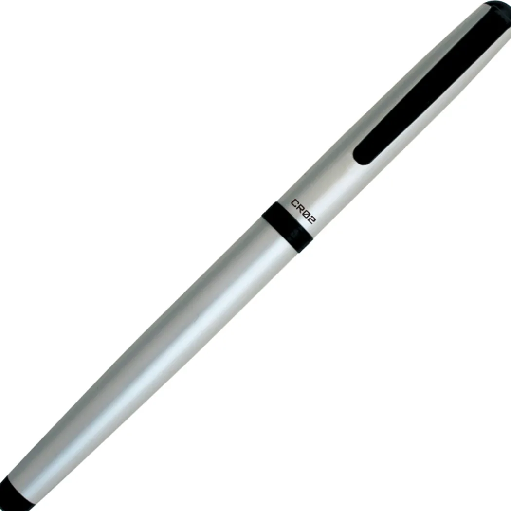 CR02 Gel Roller Silver