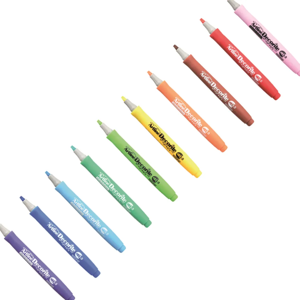 Decorite Calligraphy 10-pack Carnival