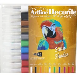 Decorite Calligraphy 10-pack Satin