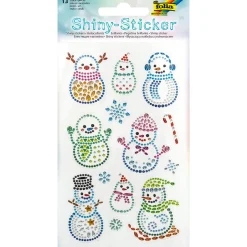 Diamond stickers Snögubbe 1 Ark