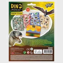Dinosaurier Fönsterstickers (3 år+)