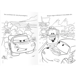 Disney Pixar Bilar Målarbok