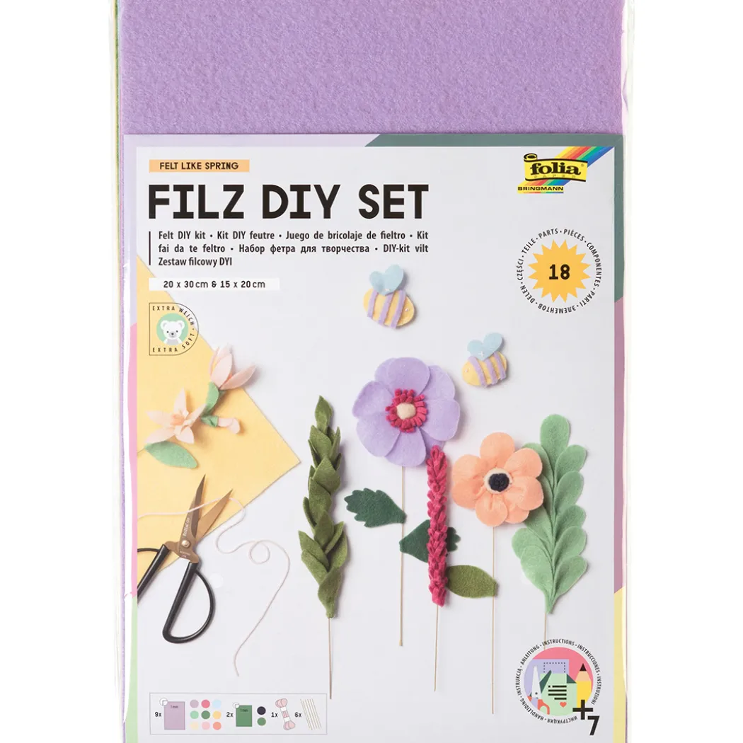 DIY-kit Hobbyfilt 18-pack