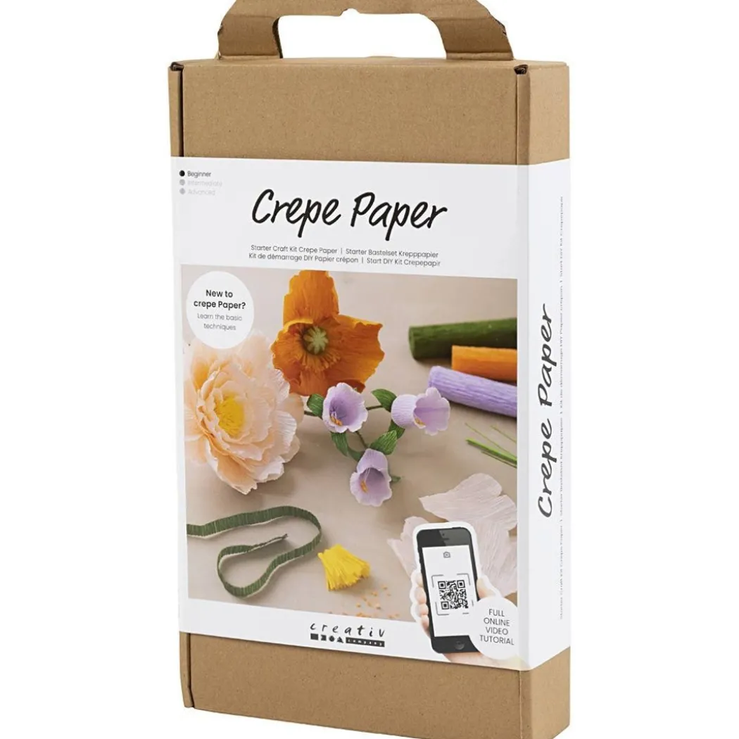 DIY-kit Pappersblommor Blomstermix