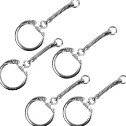DIY Nyckelring med kedja 5-pack