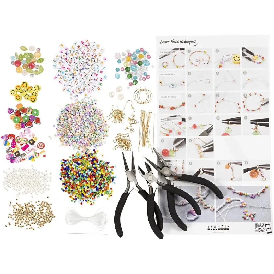 DIY Startkit Smyckestillverkning Färgmix