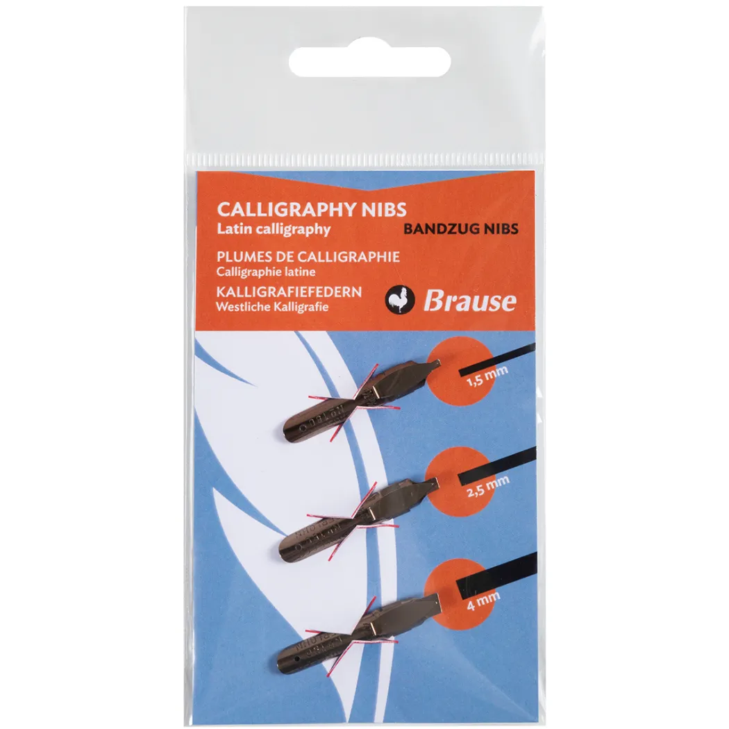 Doppstift Kalligrafi 3-pack