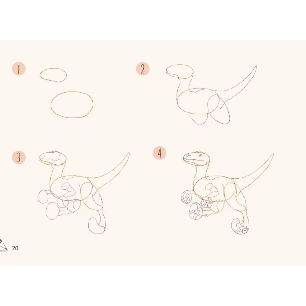 Draw 30: Dinosaurs