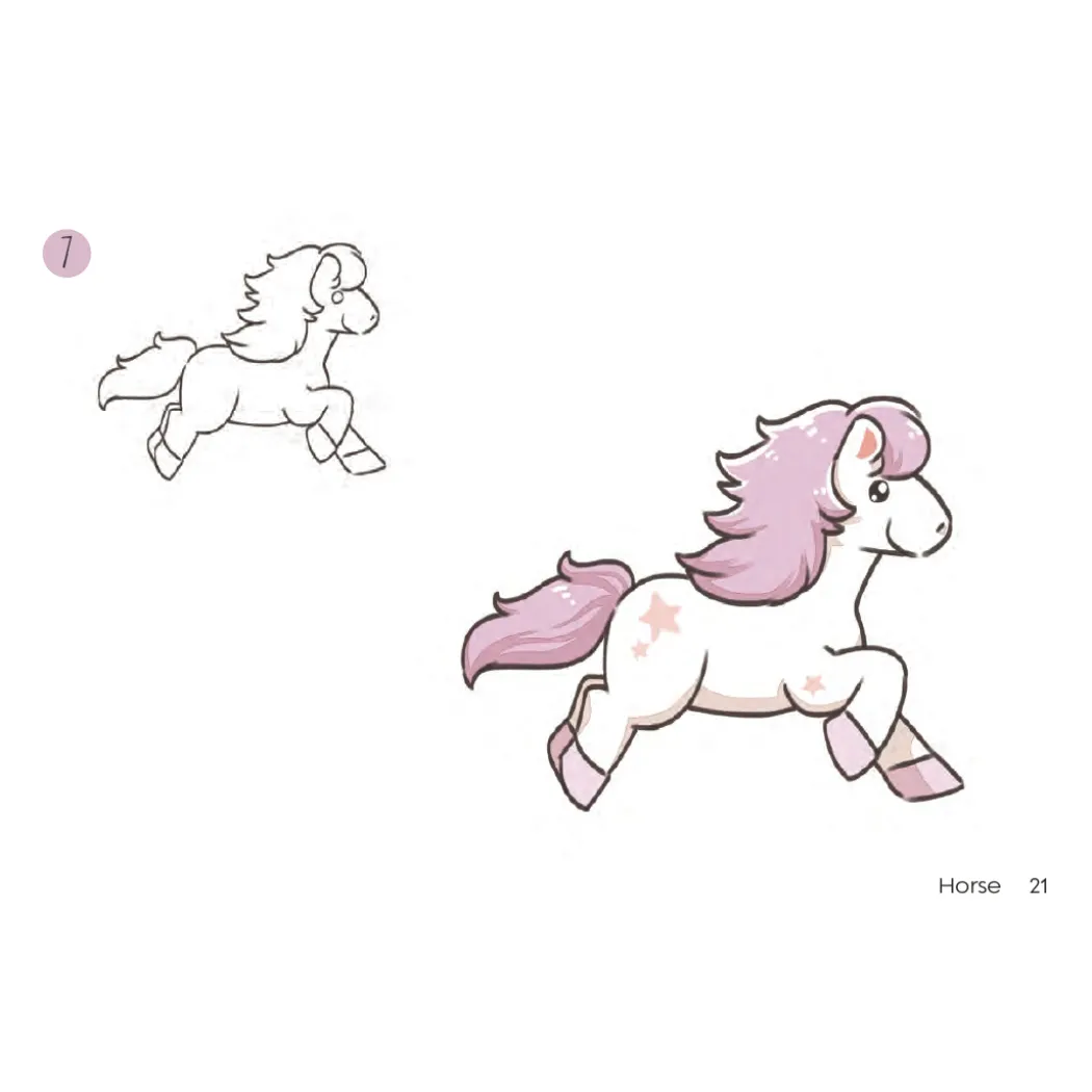 Draw 30: Kawaii Animals