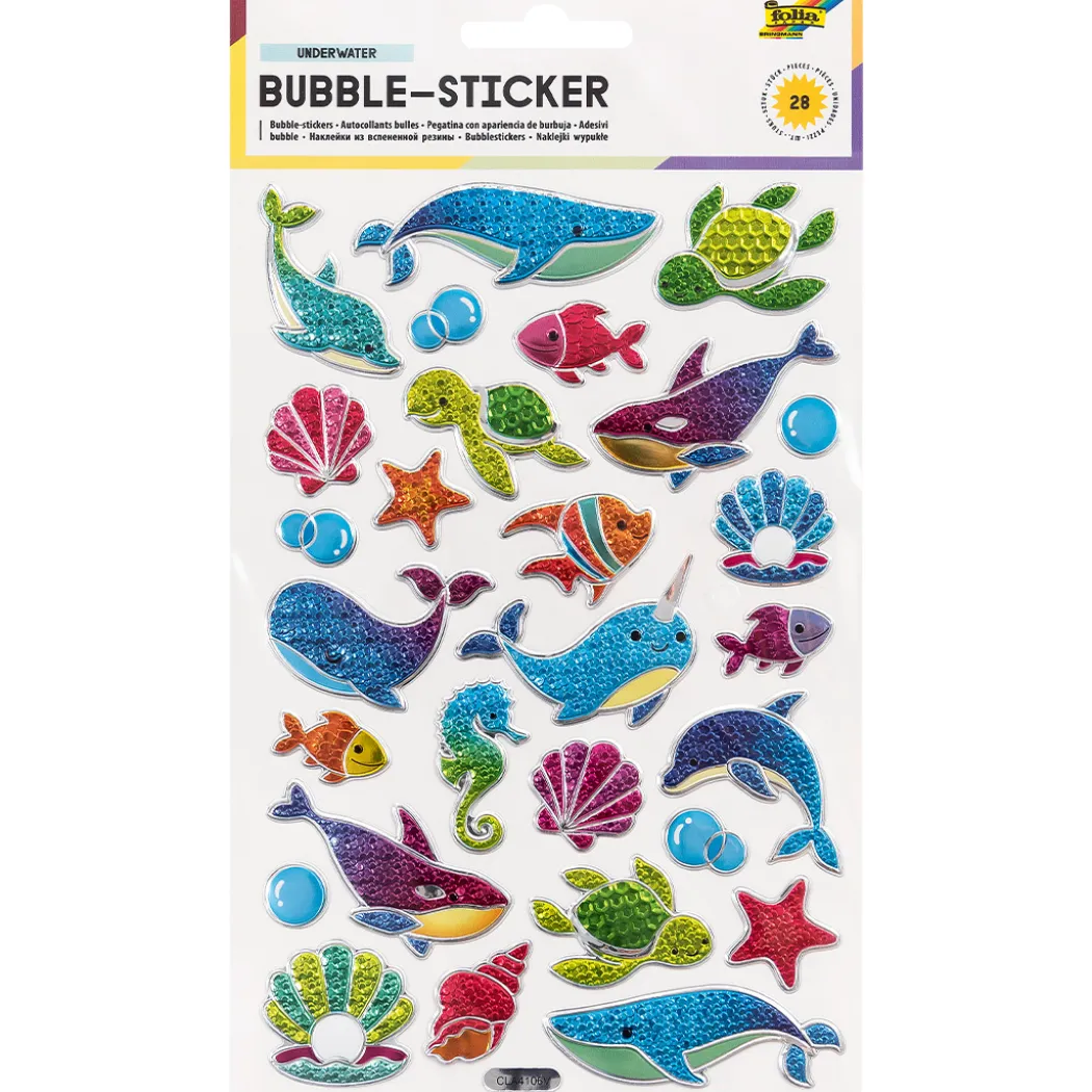 3D stickers Havet 1 Ark