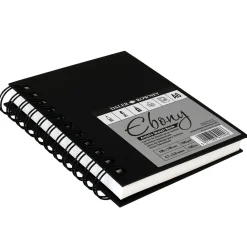 Ebony Artist's Sketch Book Spiral A6