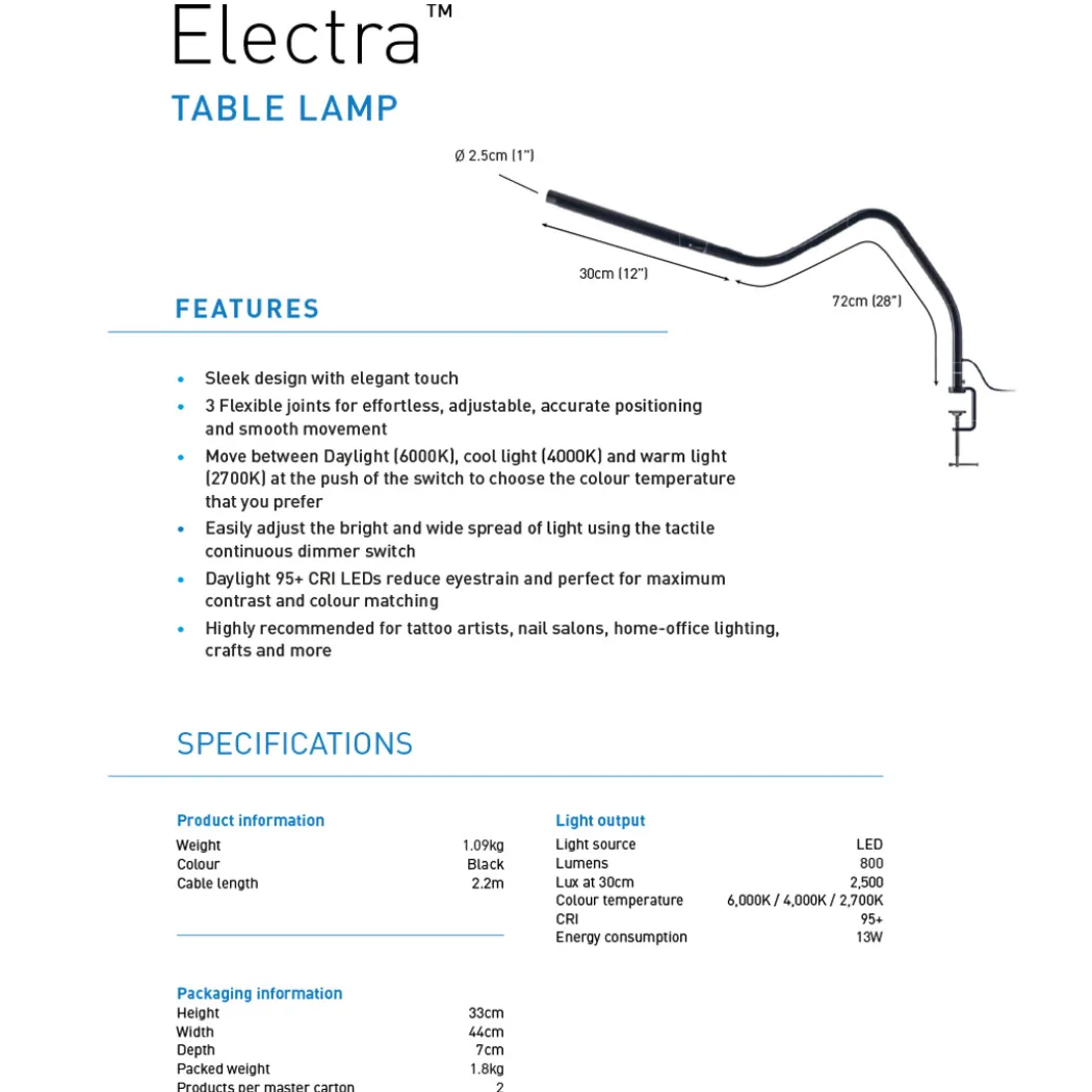 Electra Table Lamp
