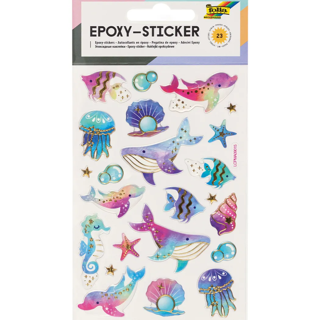 Epoxy stickers Havet 1 Ark