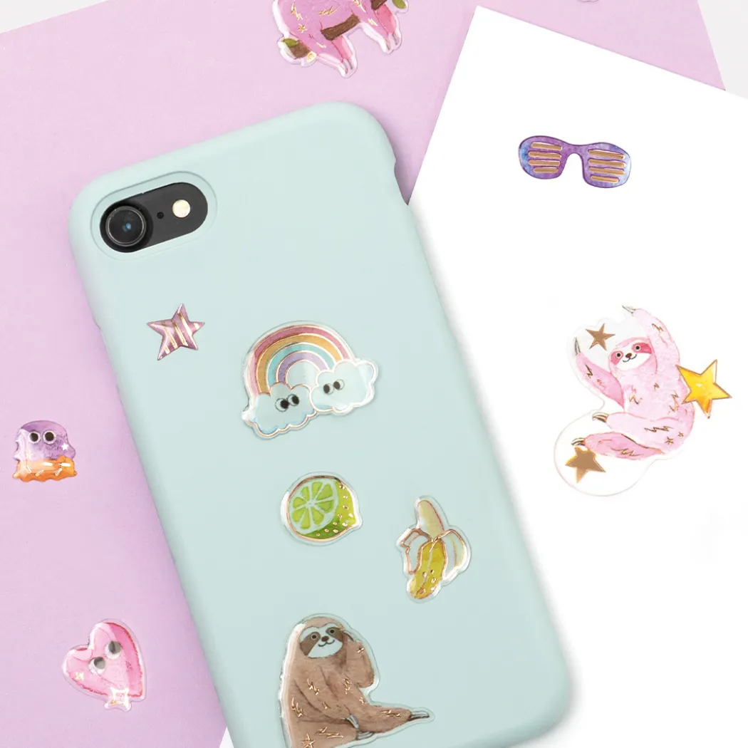 Epoxy stickers Sommar 1 Ark