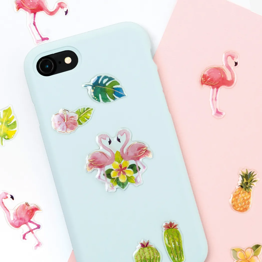 Epoxy stickers Tropical 1 Ark