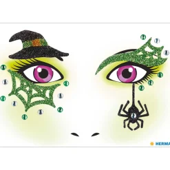 Face Art Ansiktsstickers Häxa