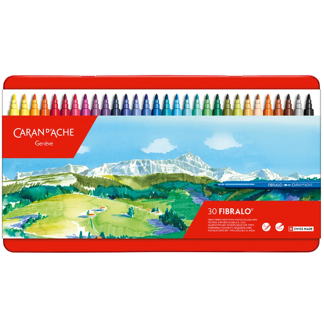 Fibralo Tuschpennor 30-set
