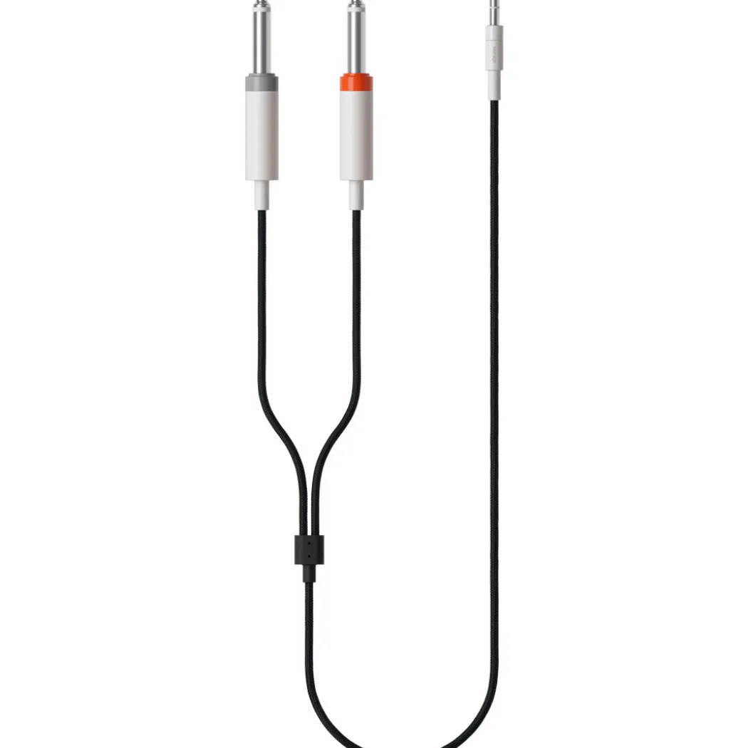 Field Audio cabel Textil 3.5mm till 2x 6.35mm