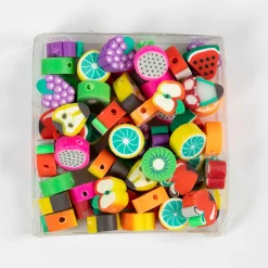 Figurpärlor 60-pack Frukter