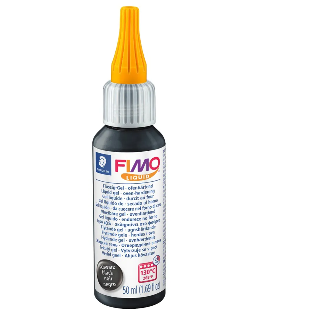 FIMO Liquid gel 50 ml Svart