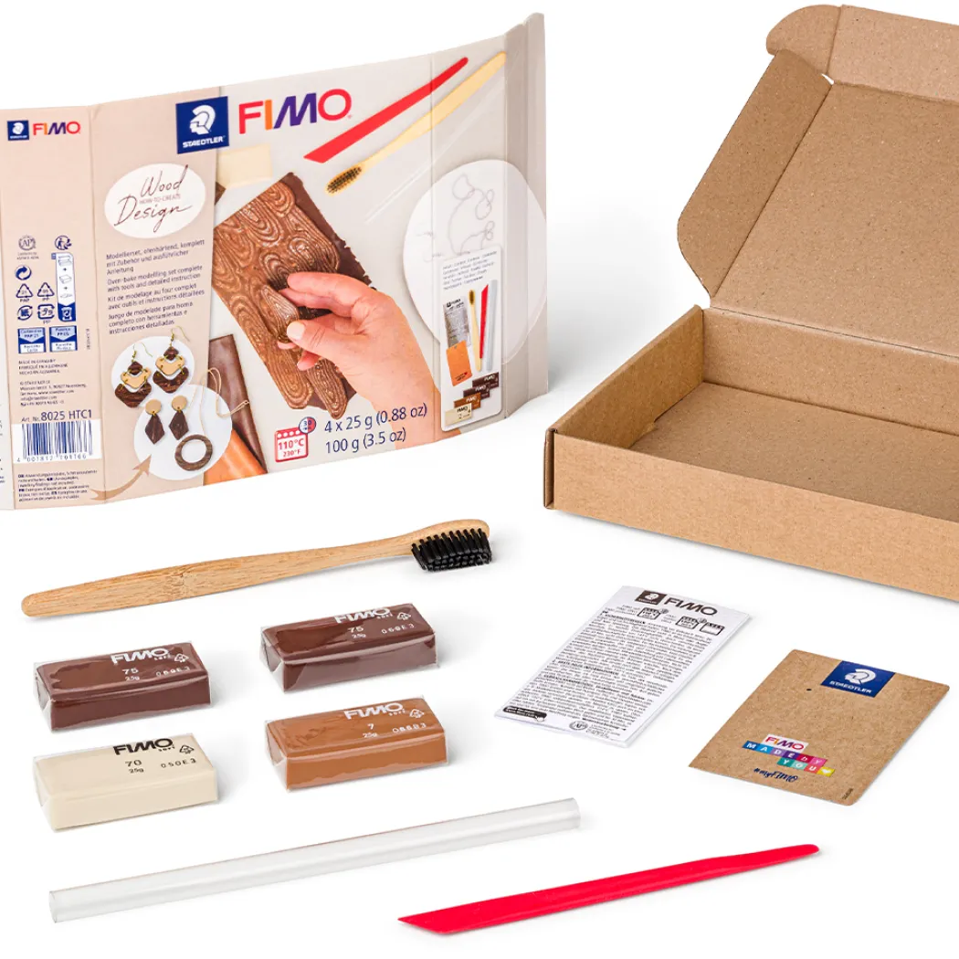 FIMO Soft kit Wood Effect