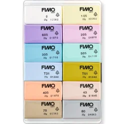 FIMO Soft Modellera 12 x 25 g Pastel colours