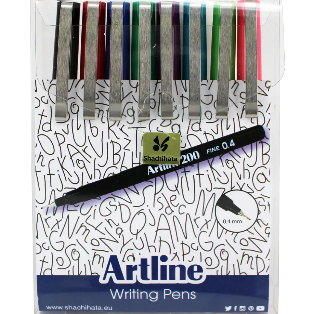Fineliner 200 0.4 mm 8-pack