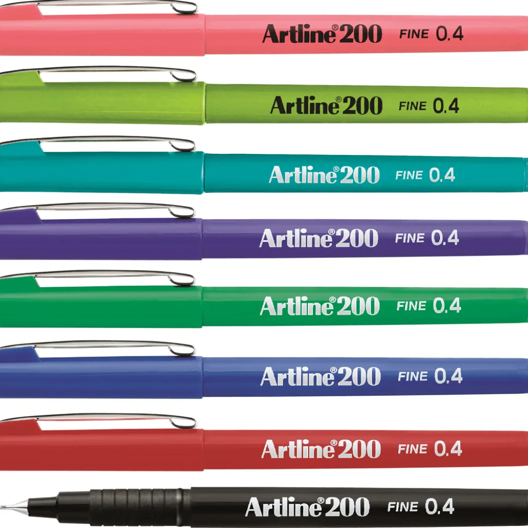Fineliner 200 0.4 mm 8-pack