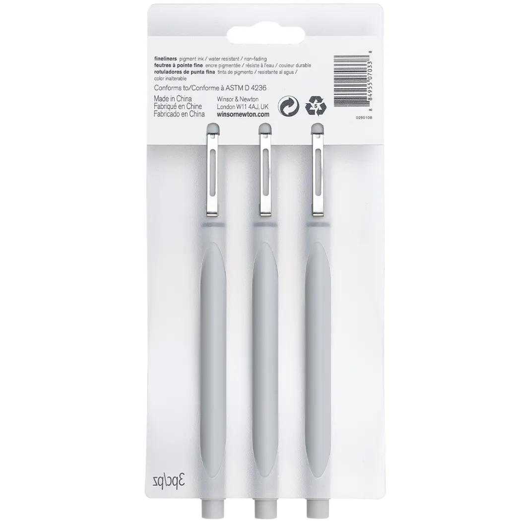 Fineliner 3-set Cool Grey
