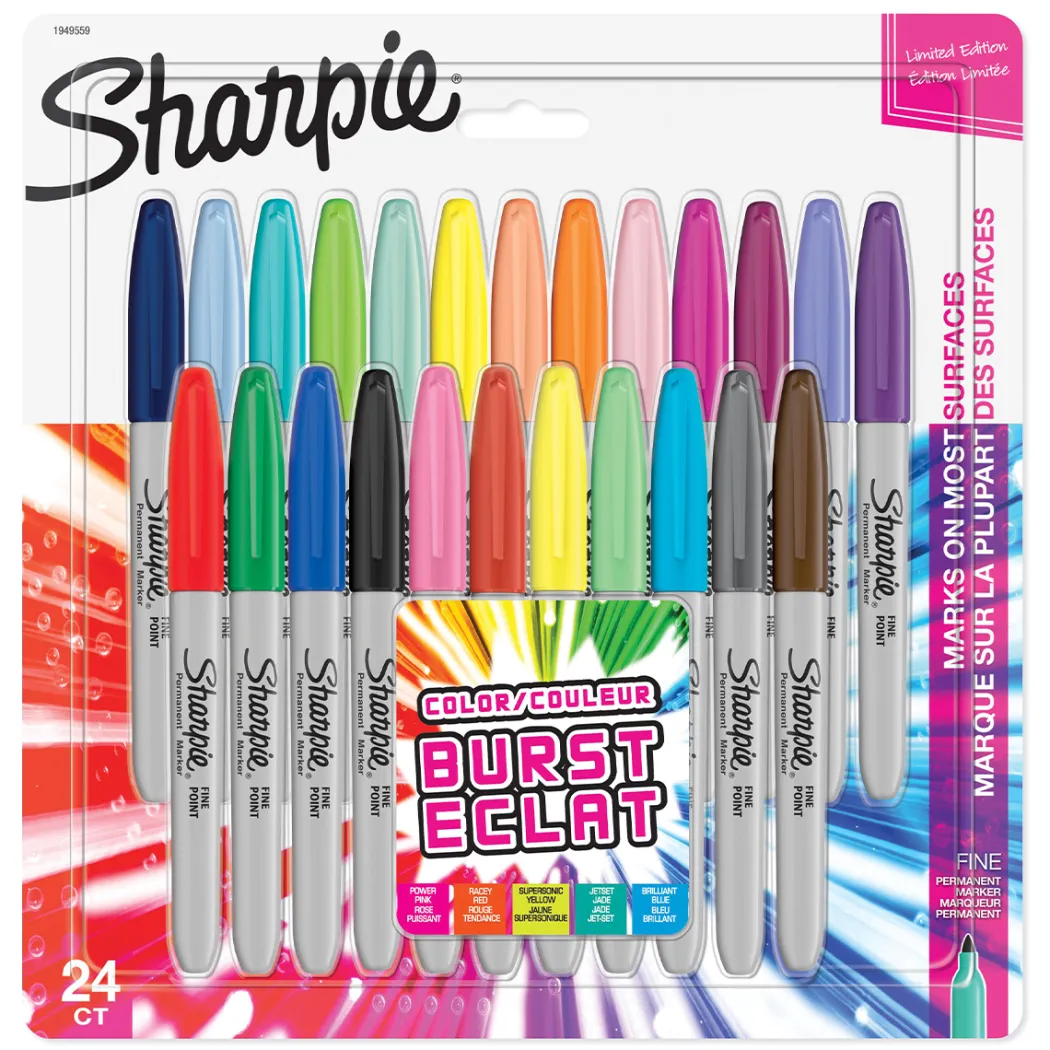 Fine Marker 24-set Colour Burst