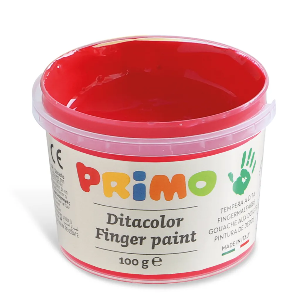 Fingerfärg Basic-set 6x100g