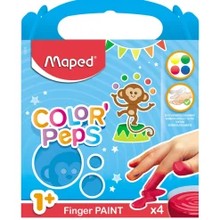 Fingerfärg Color Peps 4-set (1 år+)