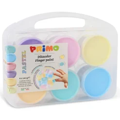 Fingerfärg Pastell-set 6x100g