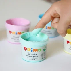 Fingerfärg Pastell-set 6x100g