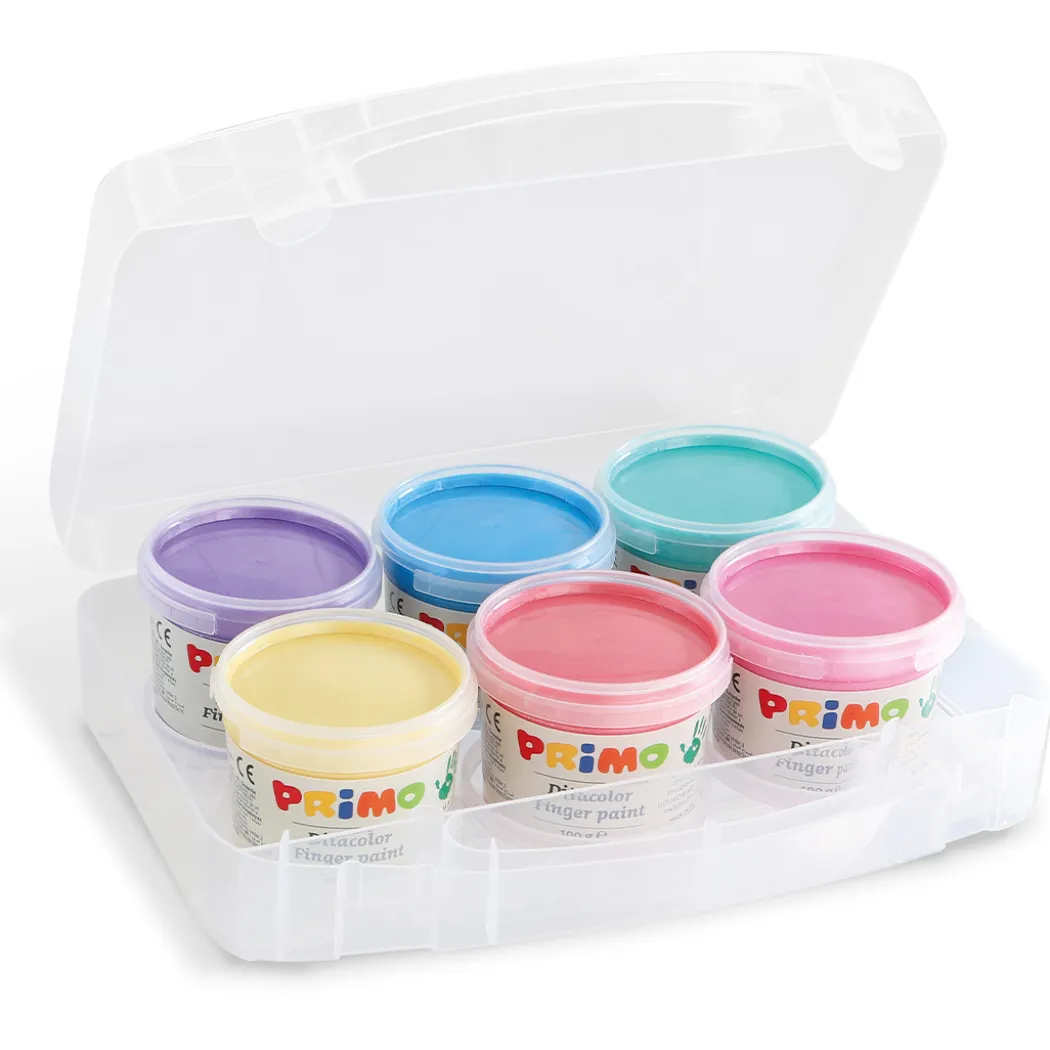 Fingerfärg Pearlescent-set 6x100g