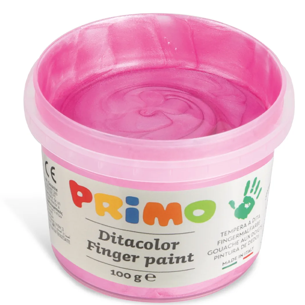 Fingerfärg Pearlescent-set 6x100g