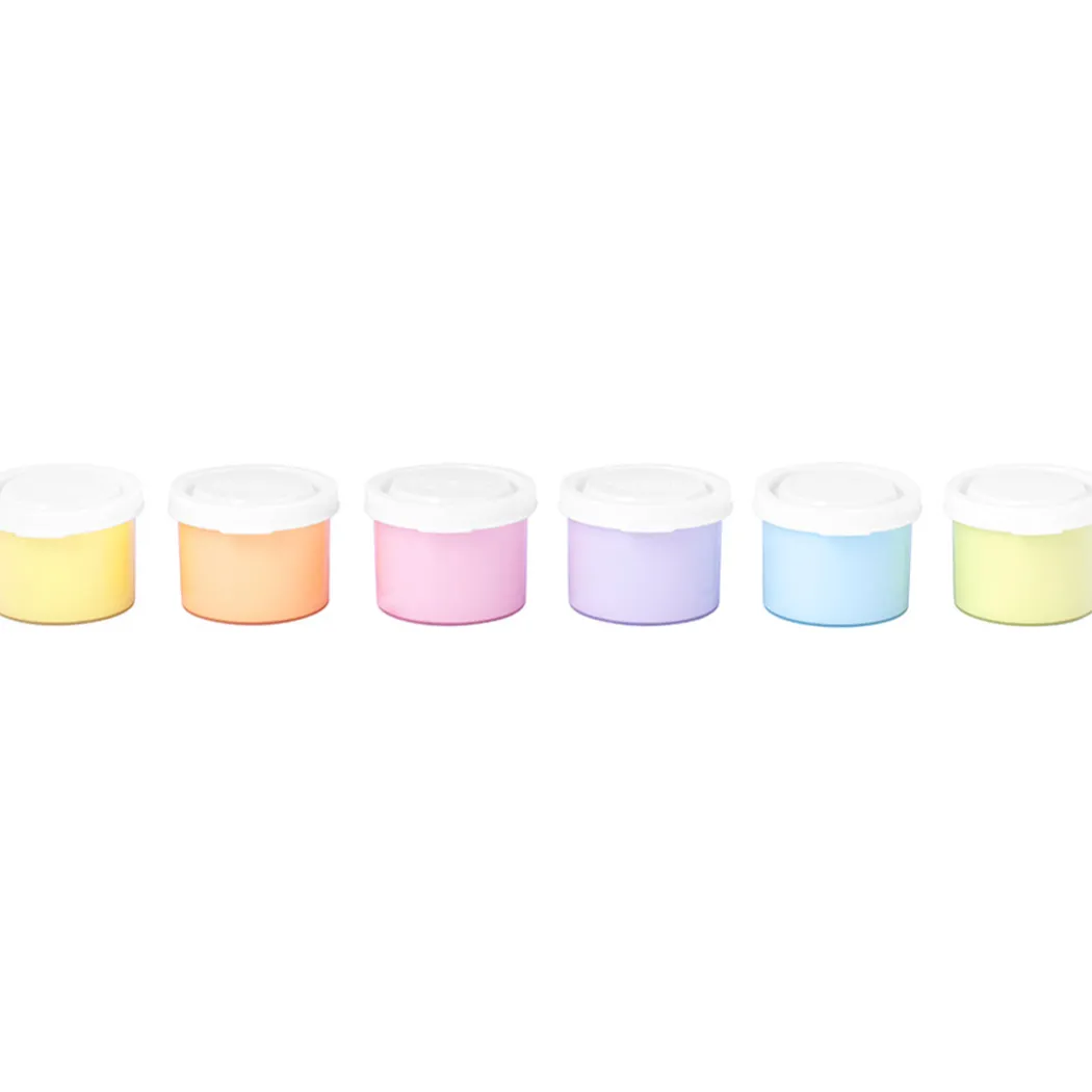 Fingerfärg 6x35 ml Pastellfärger (2 år+)