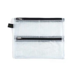 Fodral Mesh Dubbelzipper A5