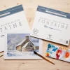 Fontaine Akvarellblock Cloud Texture 42x56 cm 300g