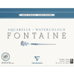 Fontaine Akvarellblock Cloud Texture 30x40 cm 300g