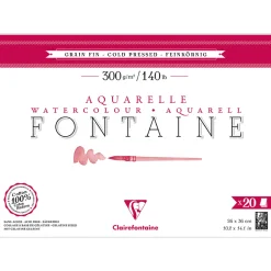 Fontaine Akvarellblock CP 26x36 cm 300g