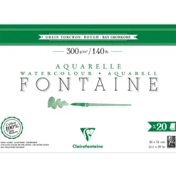 Fontaine Akvarellblock Rough 36x51 cm 300g