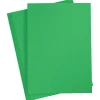 Färgat papper Grön A4 180g 20 ark