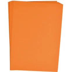 Färgat papper Orange 25 st 180 g