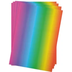 Färgat Papper Regnbåge 20 Ark