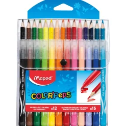 Färg- och tuschpennor Color Peps 27-set