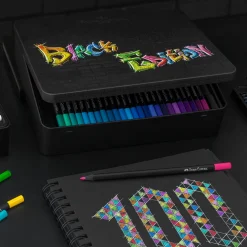 Färgpennor Black Edition 100-set
